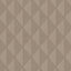 Veer Decor Woven Diamond Whisper Brown Wallpaper
