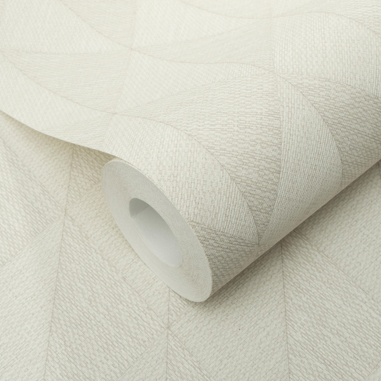 Veer Decor Woven Diamond Whisper Taupe Wallpaper