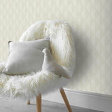 Veer Decor Woven Diamond Whisper Taupe Wallpaper
