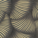 Veer Decor Twill Black Wallpaper