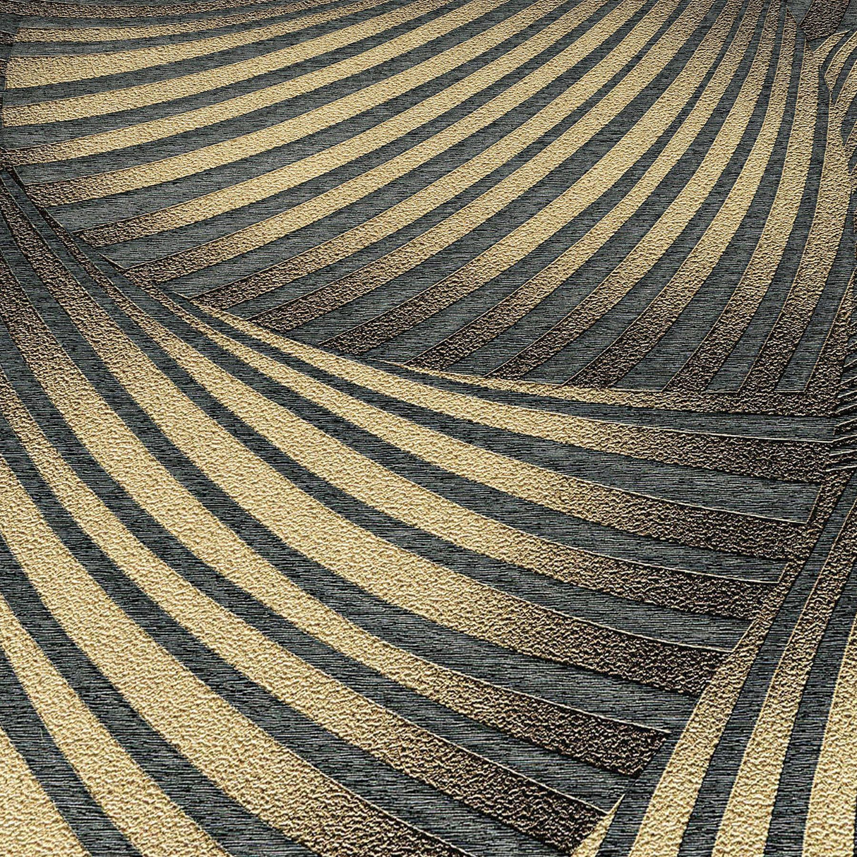 Veer Decor Twill Black Wallpaper