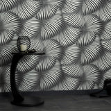 Veer Decor Twill Silver Wallpaper