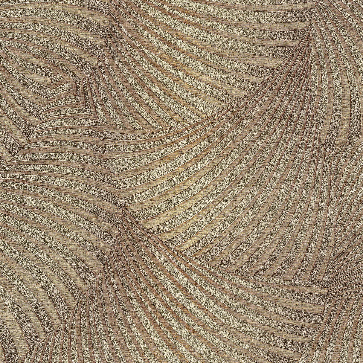 Veer Decor Twill Gold Wallpaper