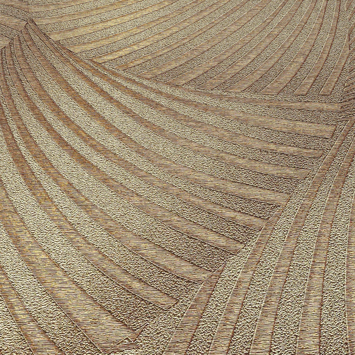 Veer Decor Twill Gold Wallpaper