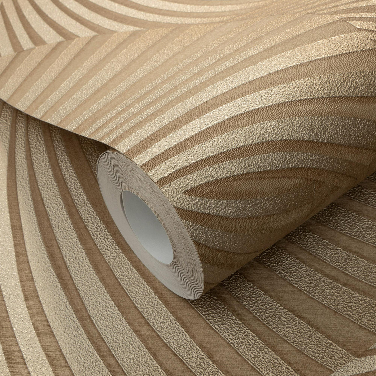 Veer Decor Twill Gold Wallpaper
