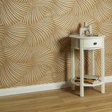 Veer Decor Twill Gold Wallpaper