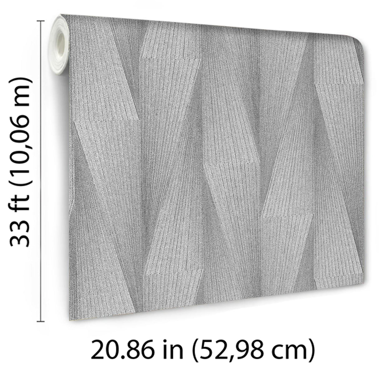 Veer Decor Shift Grey Wallpaper
