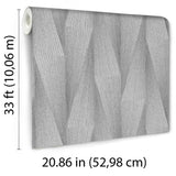 Veer Decor Shift Grey Wallpaper