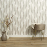 Veer Decor Shift Taupe Wallpaper