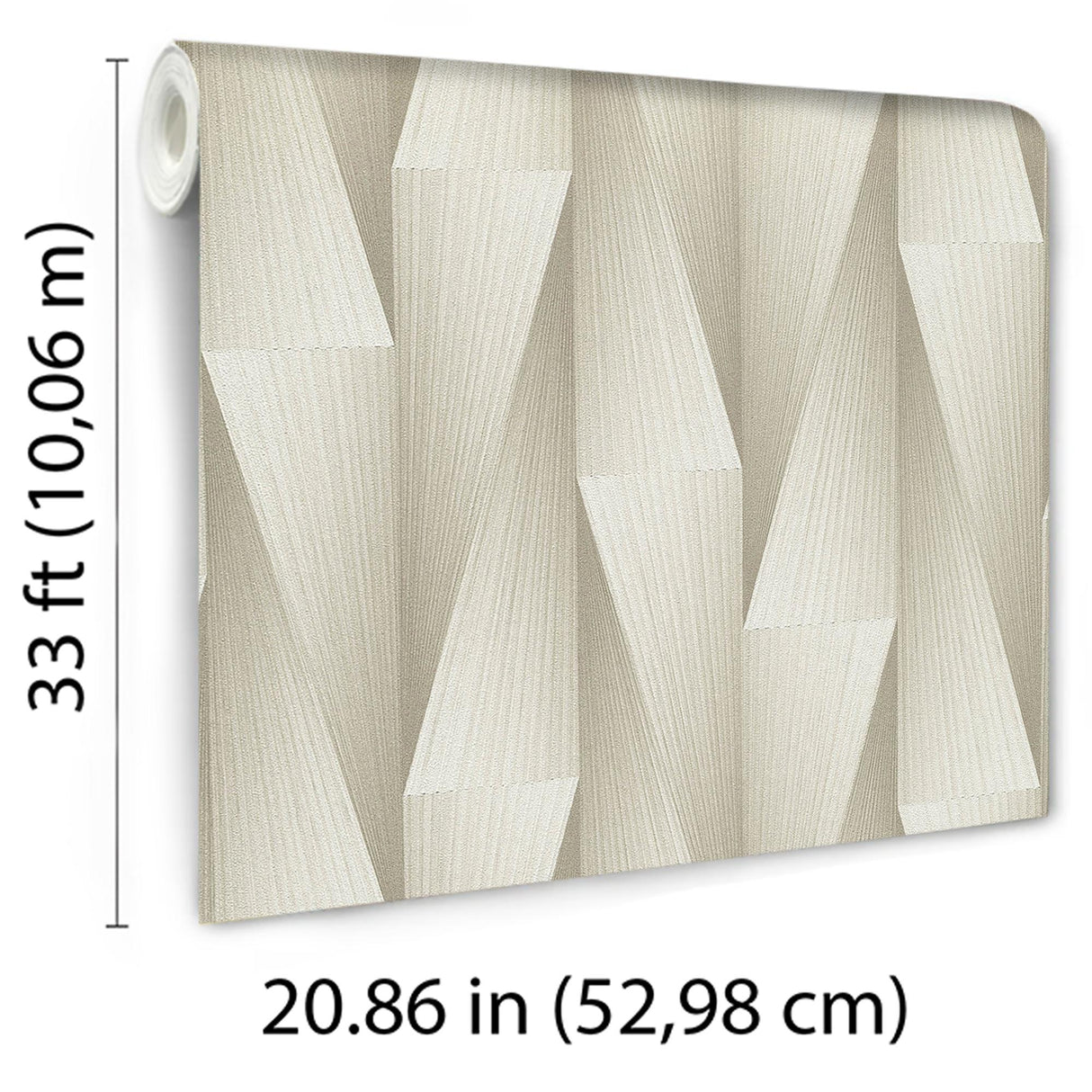 Veer Decor Shift Taupe Wallpaper