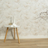 Veer Decor Floral Glow Beige Wallpaper