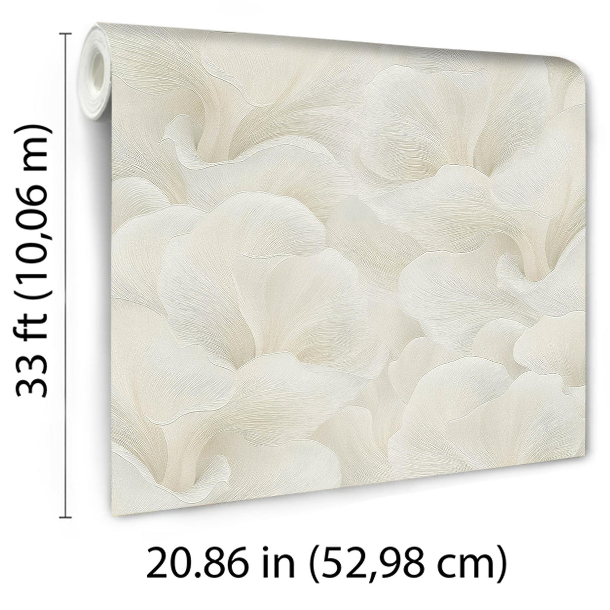 Veer Decor Floral Glow Beige Wallpaper