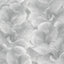 Veer Decor Floral Glow Silver Wallpaper
