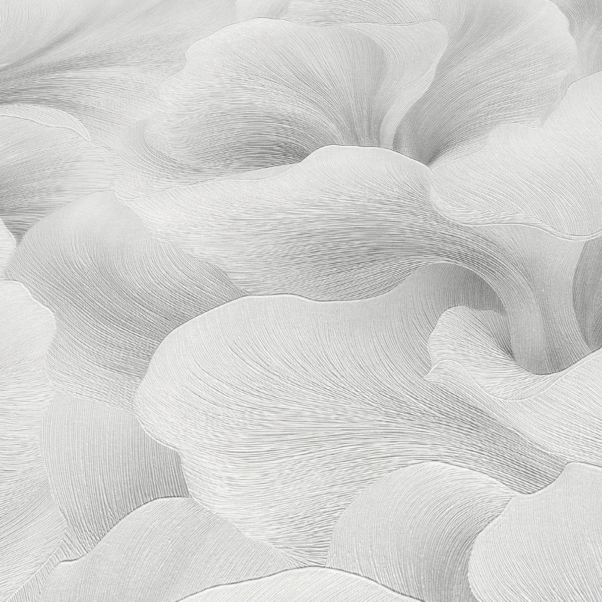 Veer Decor Floral Glow Grey Wallpaper