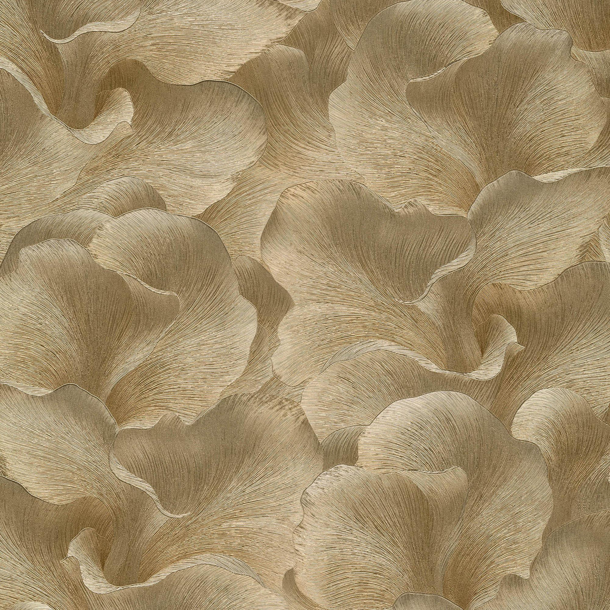 Veer Decor Floral Glow Gold Wallpaper