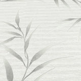 Veer Decor Yamato Leaves Grey Wallpaper
