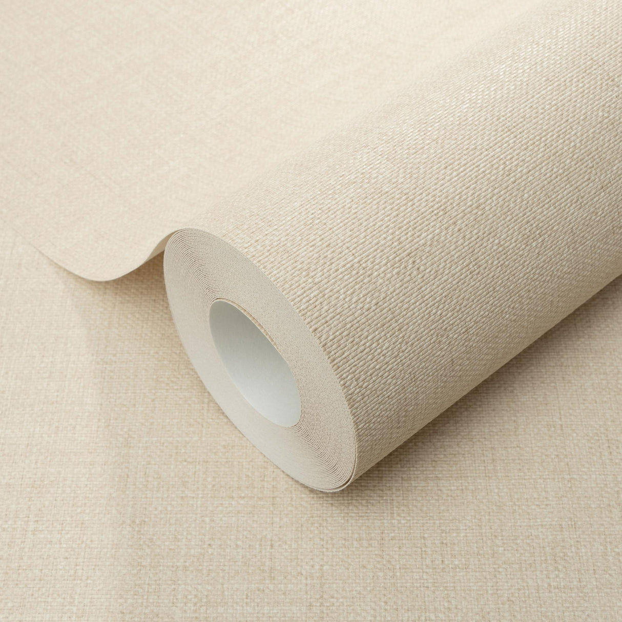 Veer Decor Echo Jute Texture Beige Wallpaper
