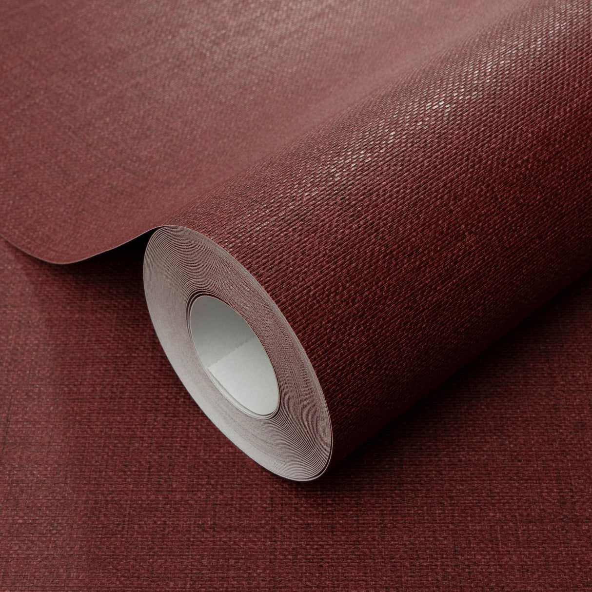 Veer Decor Echo Jute Texture Red Wallpaper