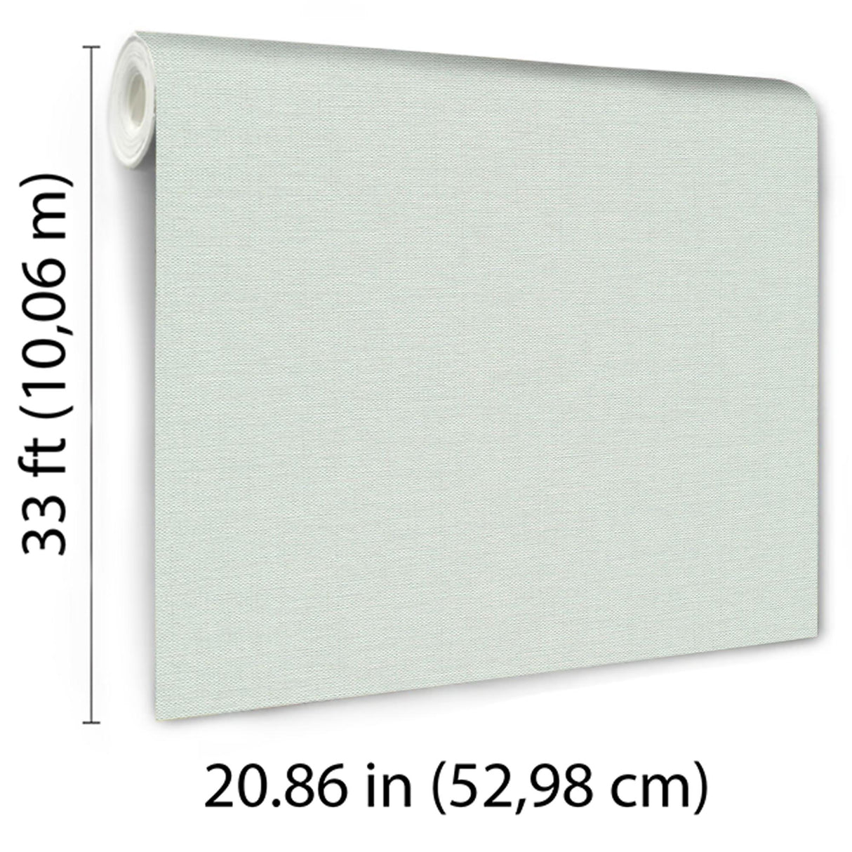 Veer Decor Echo Jute Texture Teal Wallpaper