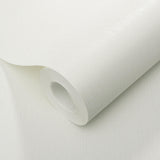 Veer Decor Soft Loom Stria White Wallpaper