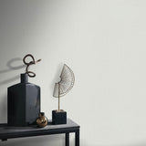 Veer Decor Soft Loom Stria Grey Wallpaper