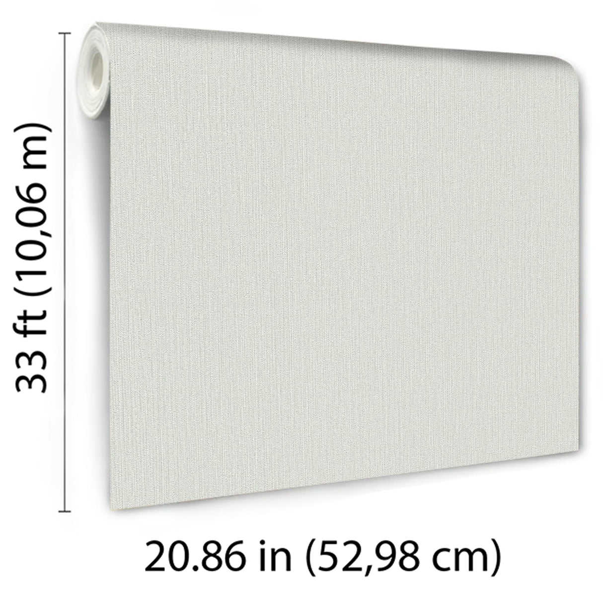 Veer Decor Soft Loom Stria Grey Wallpaper