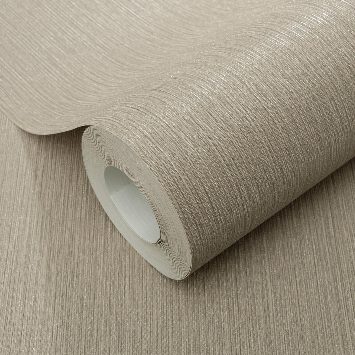 Veer Decor Soft Loom Stria Taupe Wallpaper