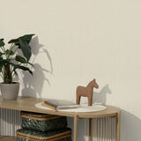 Veer Decor Soft Loom Stria Beige Wallpaper