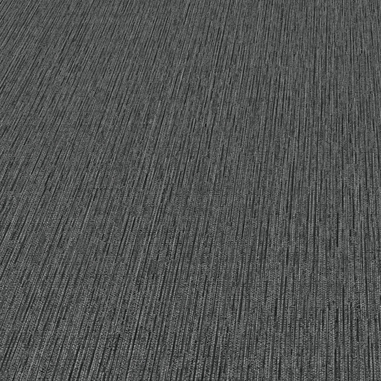 Veer Decor Soft Loom Stria Black Wallpaper