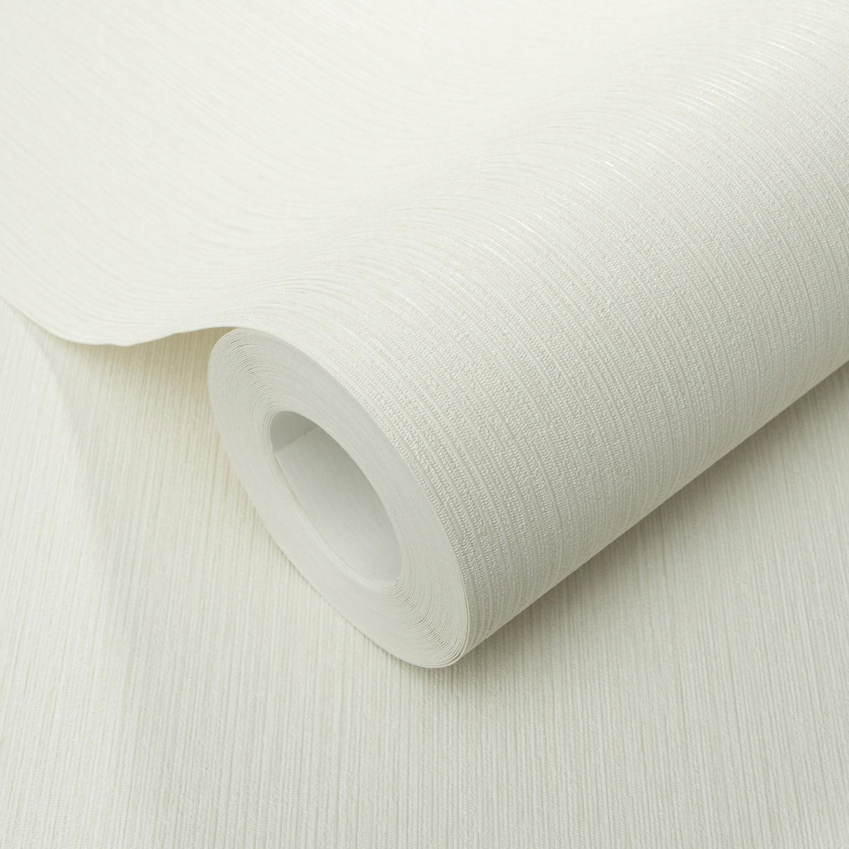 Veer Decor Soft Loom Stria Off-White Wallpaper