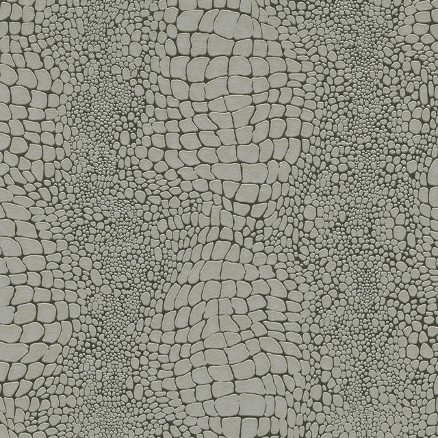 Veer Decor Scala Crocodile Skin Brown Wallpaper