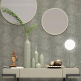 Veer Decor Scala Crocodile Skin Brown Wallpaper