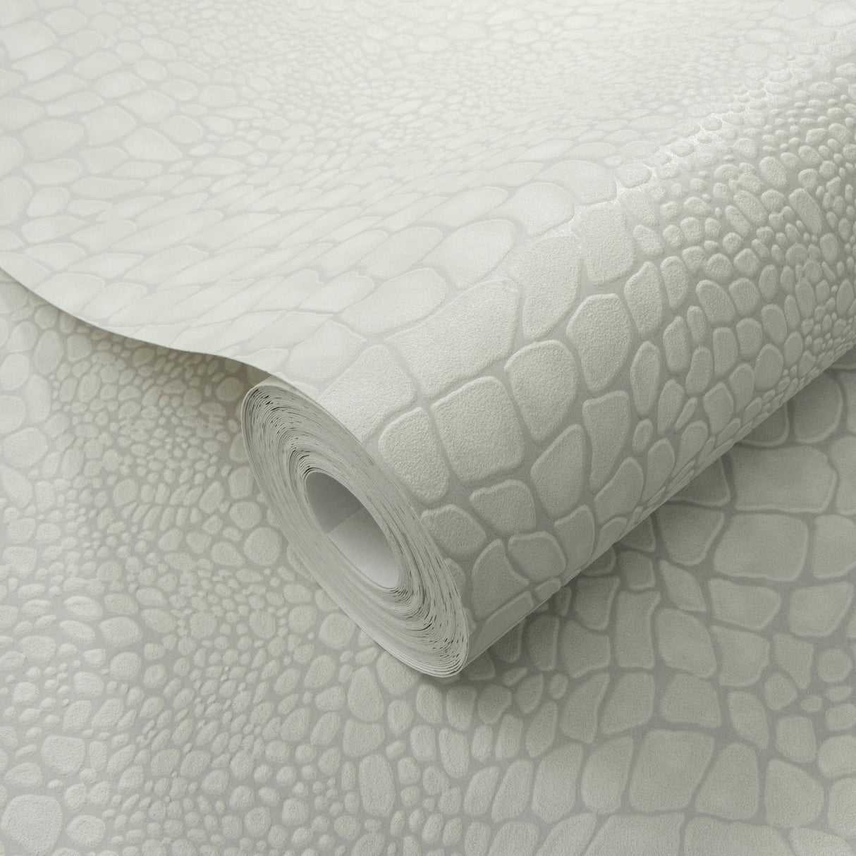 Veer Decor Scala Crocodile Skin Cream Wallpaper