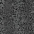 Veer Decor Scala Crocodile Skin Black Wallpaper