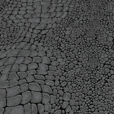 Veer Decor Scala Crocodile Skin Black Wallpaper