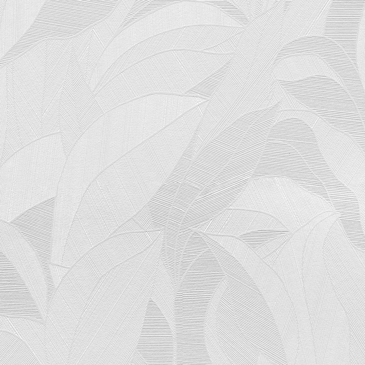 Veer Decor Silvana Leaves White Wallpaper