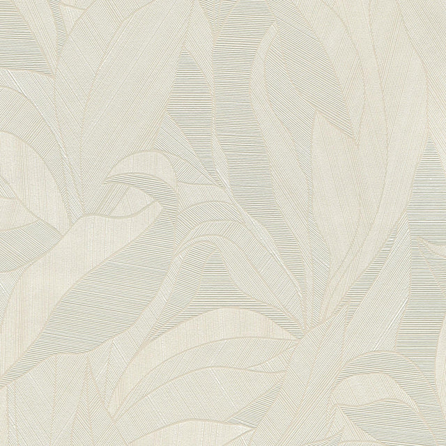 Veer Decor Silvana Leaves Beige Wallpaper