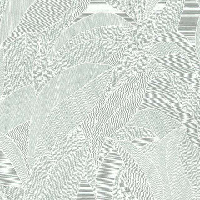 Veer Decor Silvana Leaves Green Wallpaper