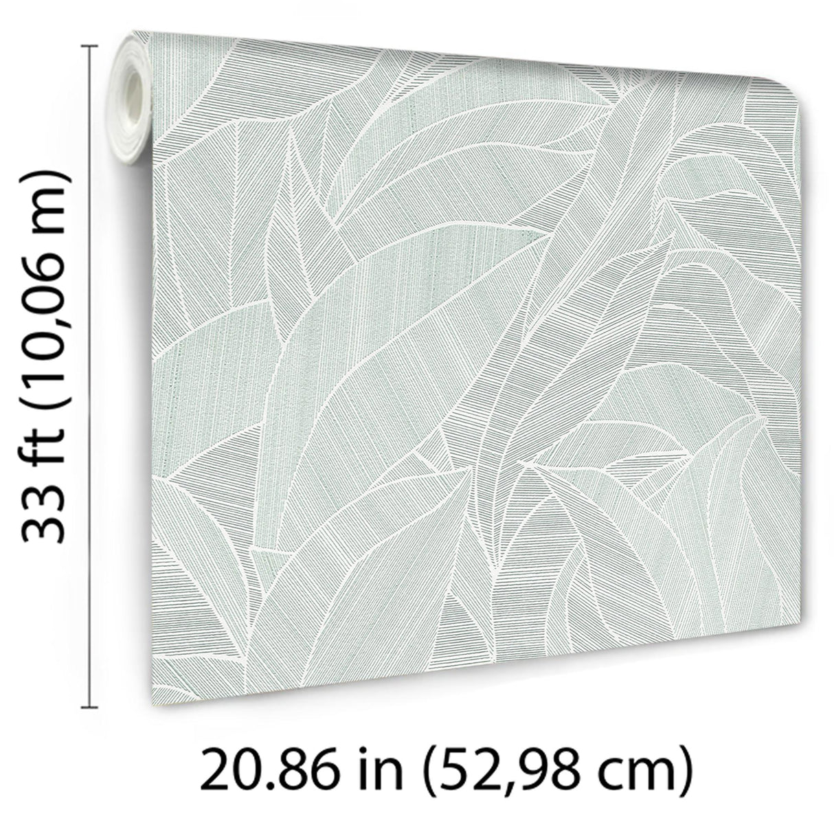 Veer Decor Silvana Leaves Green Wallpaper