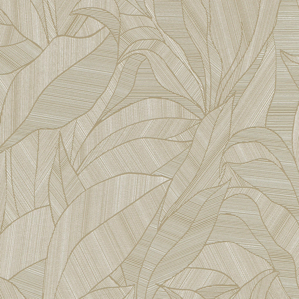 Veer Decor Silvana Leaves Brown Wallpaper