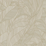 Veer Decor Silvana Leaves Brown Wallpaper