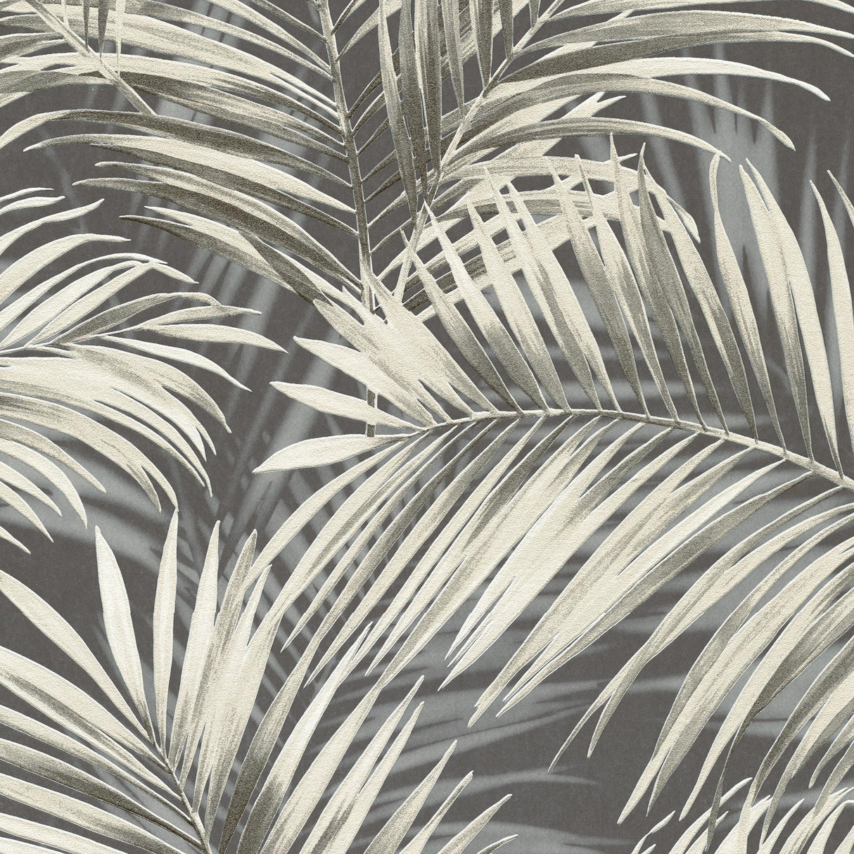 Veer Decor Calvado Palm Black Wallpaper