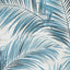 Veer Decor Calvado Palm Blue Wallpaper