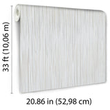Veer Decor Ravello Raised Stria Taupe Wallpaper