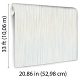 Veer Decor Ravello Raised Stria Blue Wallpaper