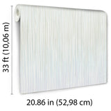 Veer Decor Ravello Raised Stria Green Wallpaper