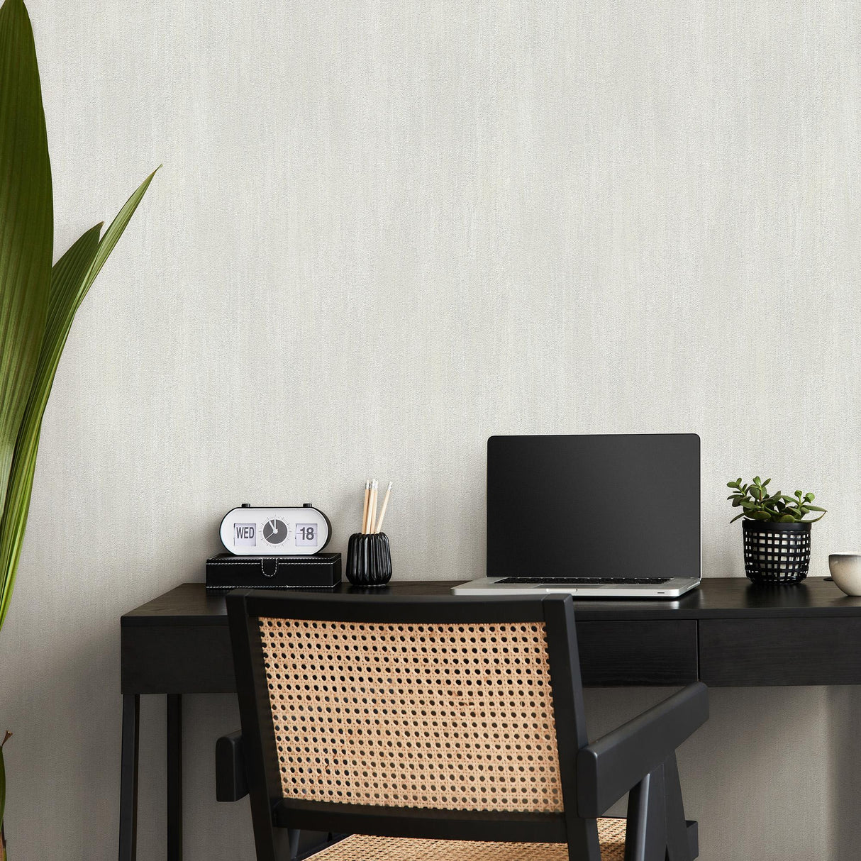 Veer Decor Solano Raised Texture Off-White Wallpaper
