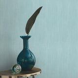 Veer Decor Solano Raised Texture Blue Wallpaper