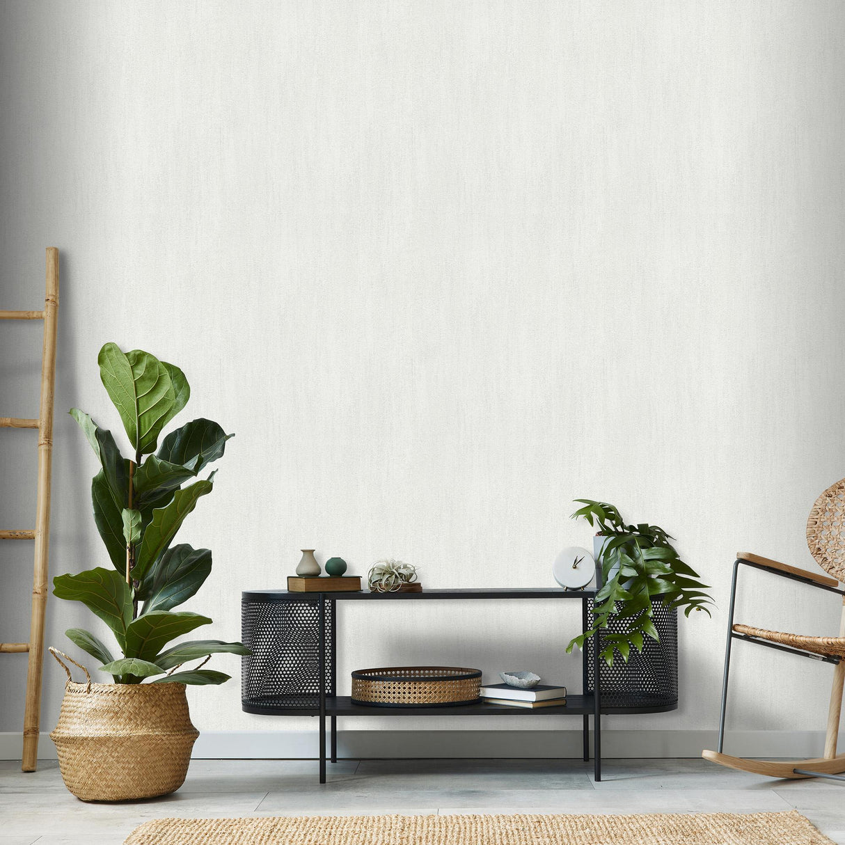 Veer Decor Solano Raised Texture Light Grey Wallpaper