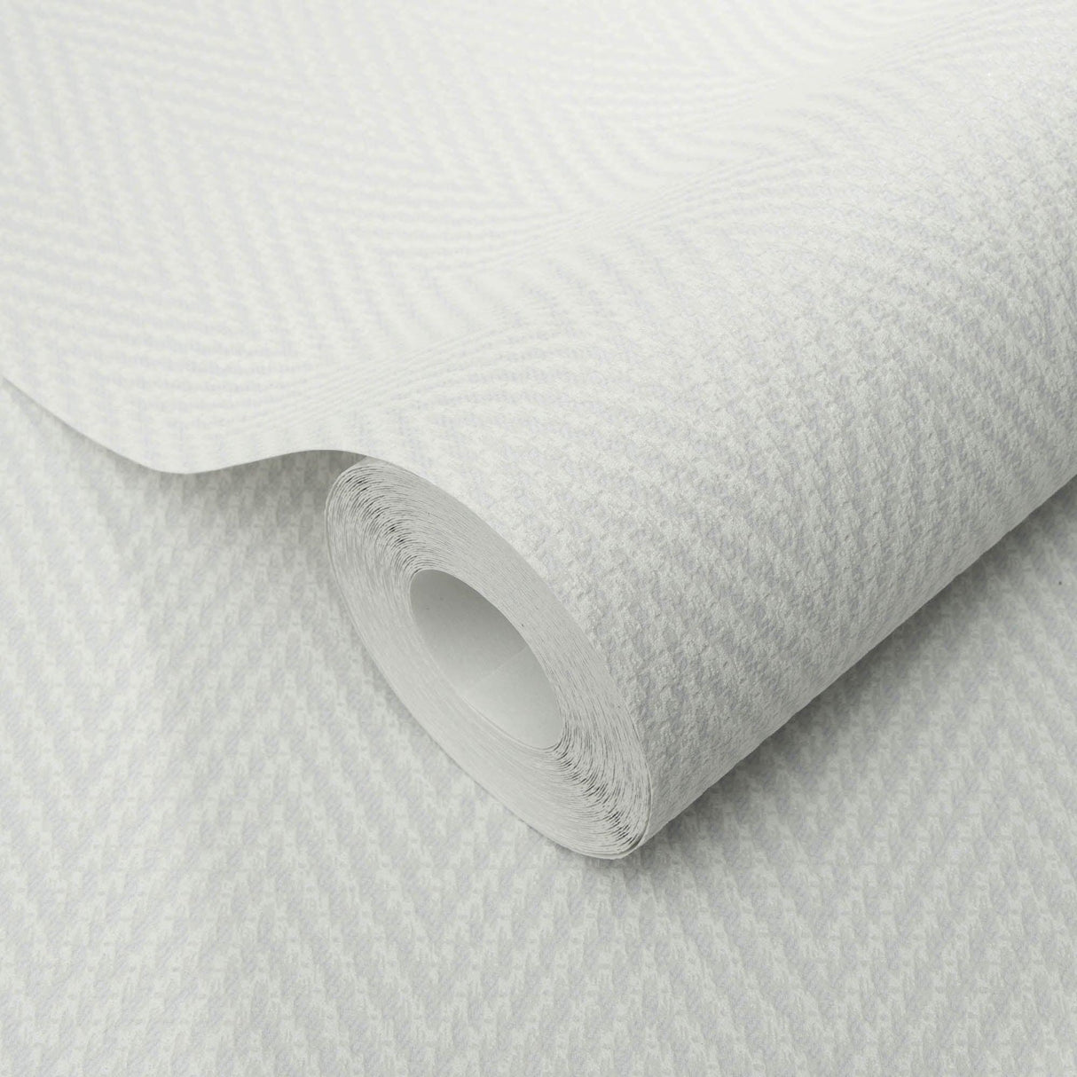 Veer Decor Varella Chevron Stripe Grey Wallpaper